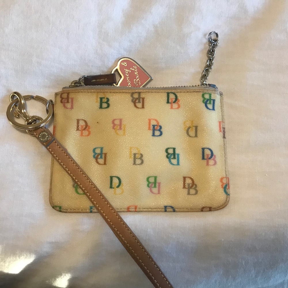 Dooney and Bourke Rainbow wallet wristlet